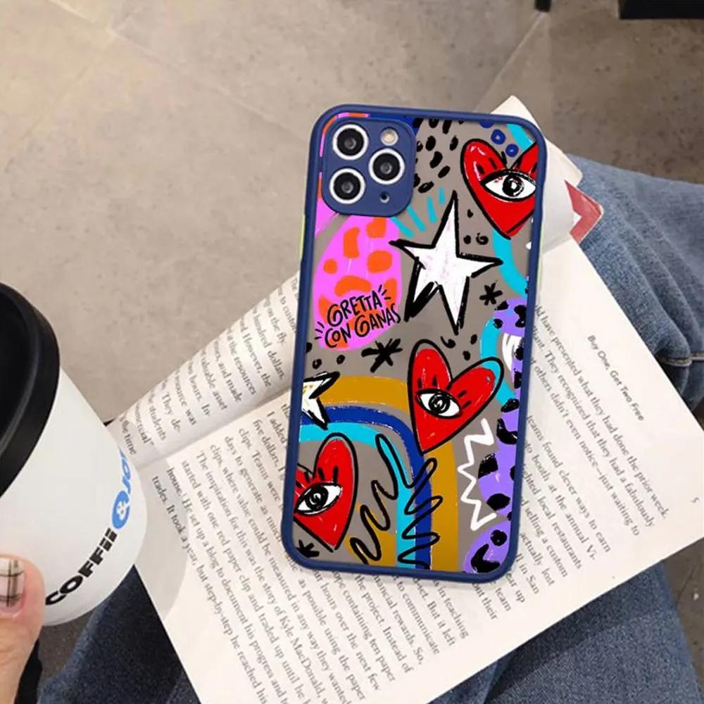 Funny Turkish Lucky Blue Evil Eye Phone Case for IPhone X XR XS 7 8 Plus 11 12 13 14 15 Pro MAX Mini Shockproof Matte Hard Cover