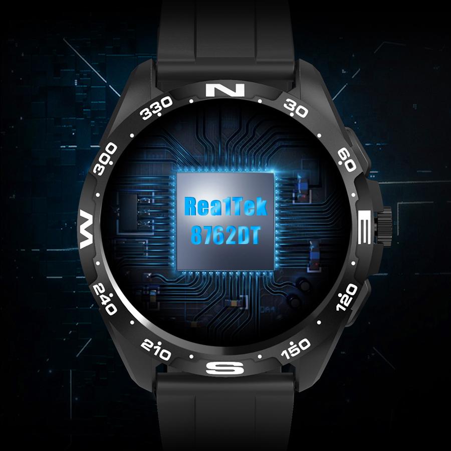 1.32 Inches 360*360 Pixels Smart Watch Men Bluetooth Call Custom Dial Rotating Bezel Smartwatch Waterproof For Android Ios