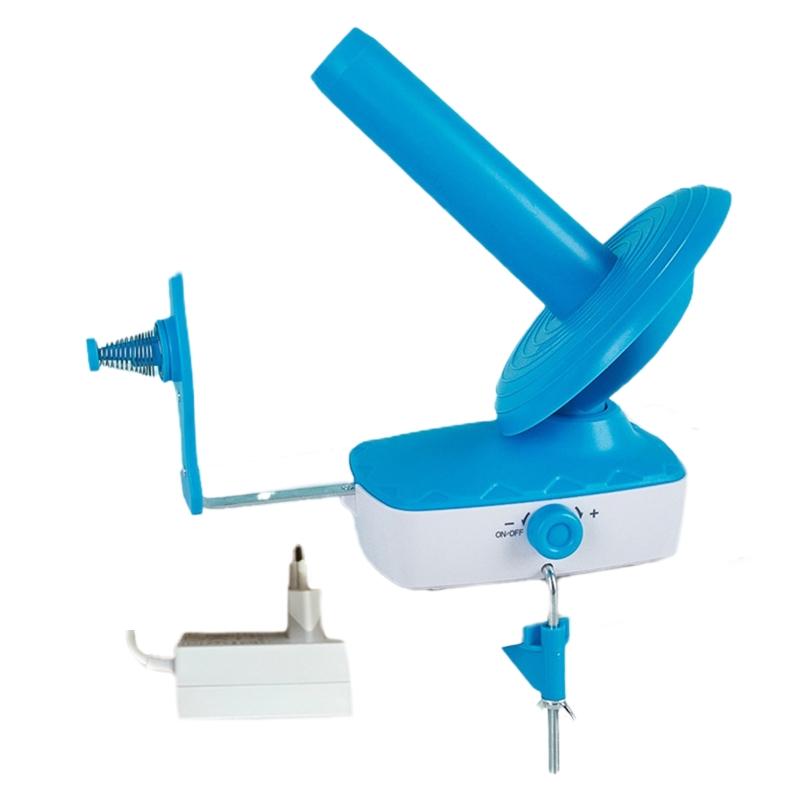 Elektrischer Garnwickler, automatischer Garnspinner, Garnknäuelwickler, Strickzubehör, einfach zu bedienen für Strickbegeisterte