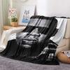 1PC Top Rap Print FlAannel Blanket, High quality Comfortable for All Seasons, Home Decor, Warmth and Comfort