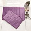 2026 1pc Thickened Floor Mat, Bathroom Absorbent Foot Mat, Household Anti Slip Mat, Quilted Memory Foam Door Mat, Coral Velvet Door Mat