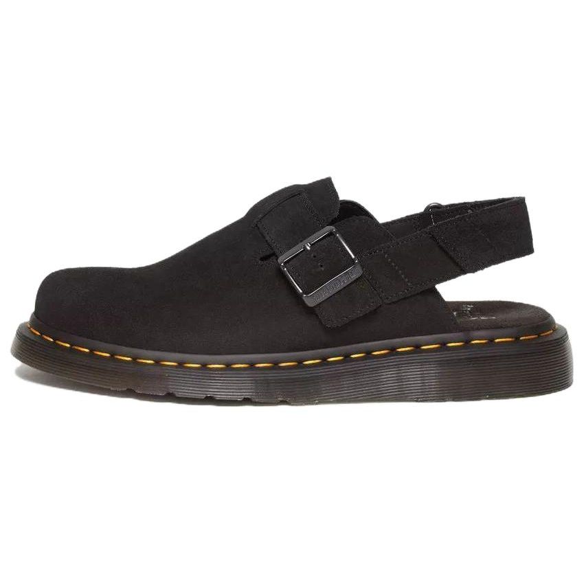 Dr. Martens Unisex Jorge II E.H. Suede Mule Sandals Black 31563001 38