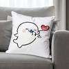 M-Mamegoma S-Seal Cute Meme Pillow Cases for Bedroom Living Room Sofa Home Decor Polyester Cushion Cover with Zipper