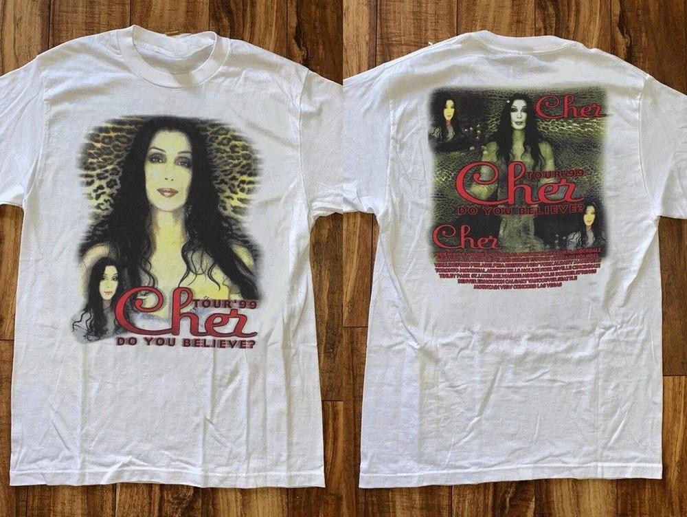 Cher Do You Believe Tour _99 TShirt Cher Tour 1999 TShirt SN160 Unisex T-Shirt S