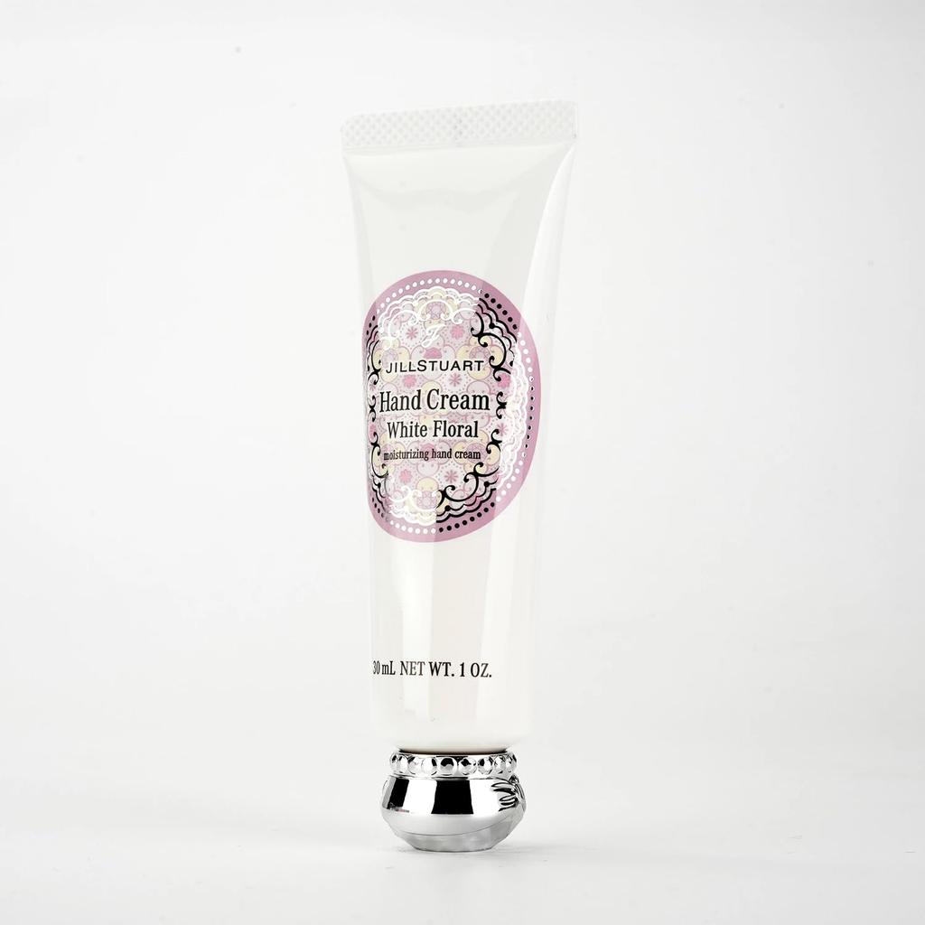 Gift JILL STUART Hand Cream Compact Mirror Hand Care Perfect for and Perfect as a White Day Includes a genuine paper bag and shopping Set (White