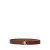 Lauren Ralph Lauren Logo Oboustranný pásek z texturované kůže Walrblt0f320132200