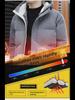 Men's Winter Hooded Cotton-Padded Jacket - Thick, Warm, and Casual Velvet Design.