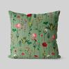 Retro Flower And Bird Pillowcase Dormitory Decoration Office Living Room Sofa Home Pillowcase One Side