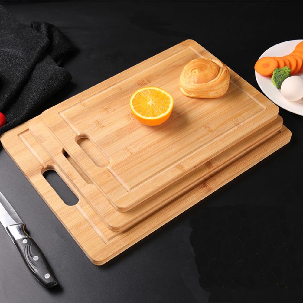 Home Cutting Board Chopping Household Bamboo Boards Vegetable Countertop Hanging