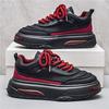 22 Herbst neue dicke Sohle höhenverstellende Dad Shoes Trend Student Leder FreizeitsportSchuhe Trend