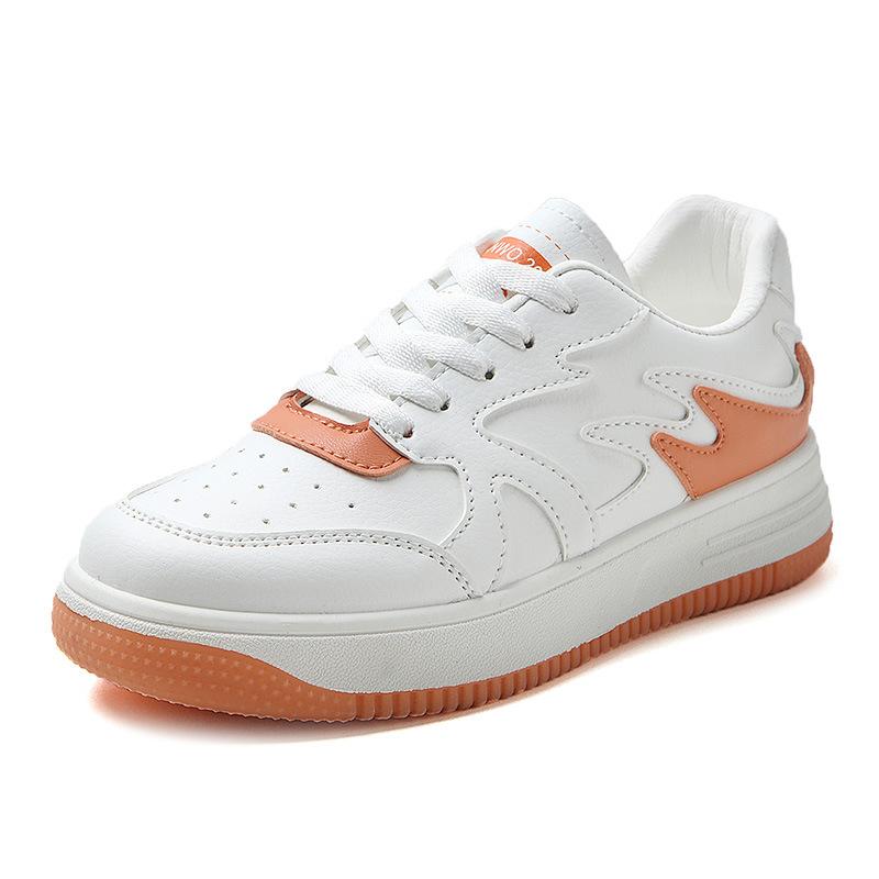 

[Processing] Thick-soled little white shoes women s spring casual shoes fashion student board shoes breathable versatile height-increasing shoes 35