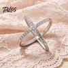 Electroplated Scarf Ring Rhinestone X-Shape Ring, Metal Geometric Clip, Sparkling Decorative Clip Slide for Women Silk Scarves Neckerchiefs