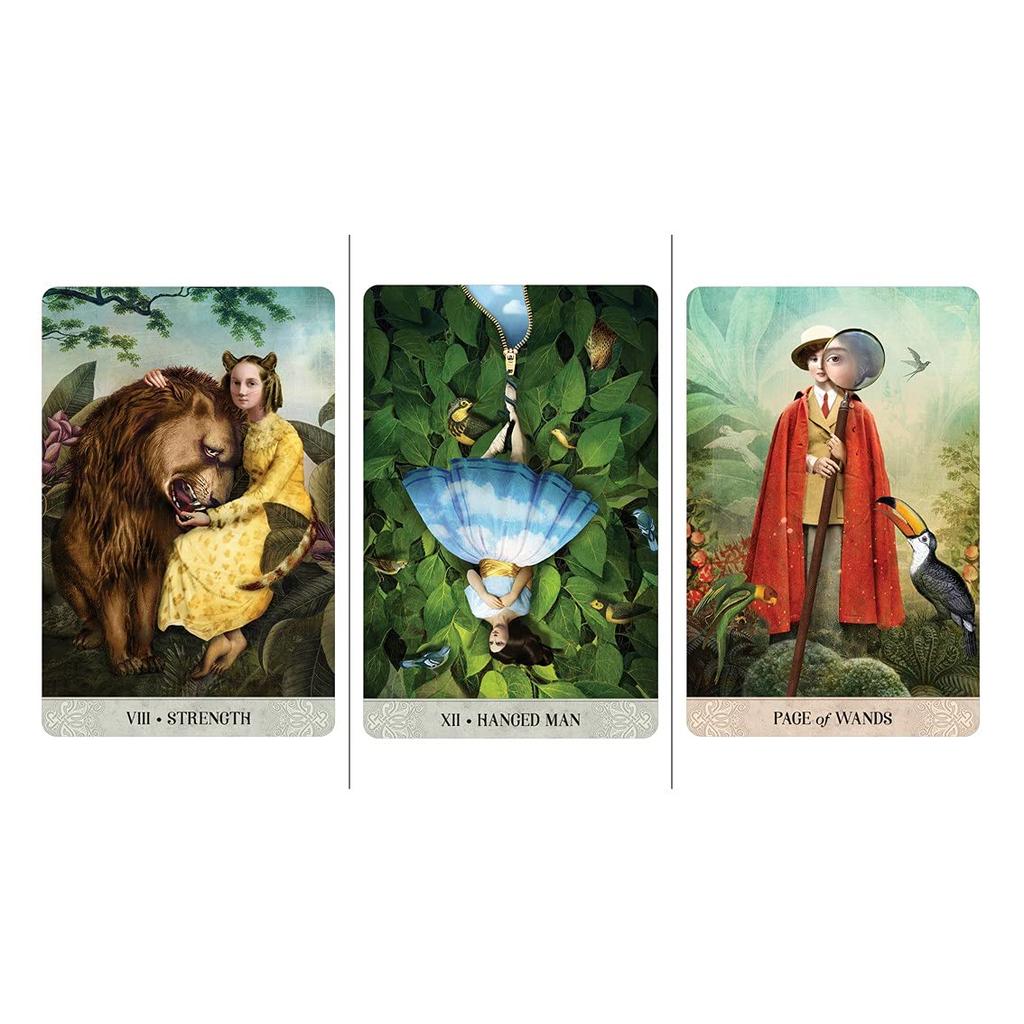 Kancharo 83-Card Tarot Card Set [Tarot of Mystical Moments] Includes Japanese Tarot Card Instructions & Pouch (Authentic)