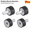 1Pcs Male Thread Rubber Shock Absorber Anti-vibration Damper Mount New Crash Pad  Tool Parts