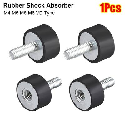 1 Stück Langlebiger M4 M5 M6 M8 Gummi-Stoßdämpfer Vibrationsdämpfer VD-Typ Anschlagpuffer Außengewinde Spulenhalter Isolator Werkzeugteile
