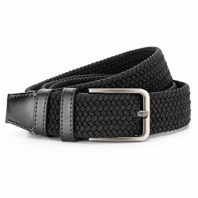 Unisex Elastic Pin Buckle Waist Belt - Versatile Fashion for Men & Women