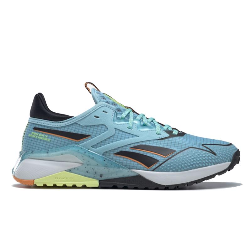 Reebok Nano X2 TR Adventure Blue Pearl Black Women Sneakers Cold-Grey Core-Black HP9229