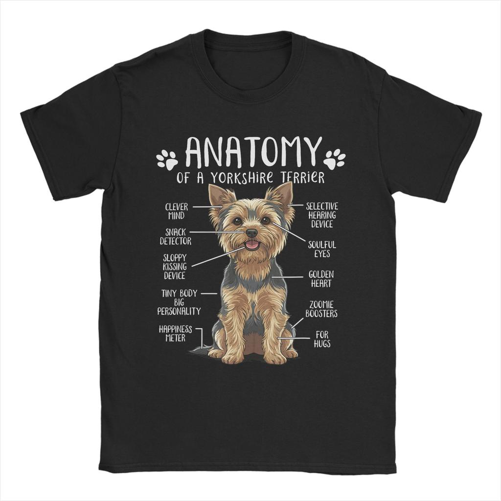 Funny USA Patriotic American Yorkshire Terrier TShirt for Unisex Unisex Crew Neck Cotton T Shirts Tee Shirt Big Size Clothes