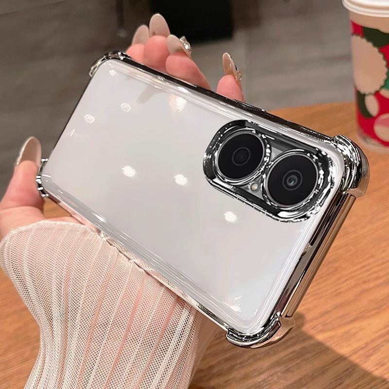 Enjoy 81 Mobile Phone Case Airbag Anti-drop Soft Case Play 11Plus Decompression Rotating Magnetic Bracket Protective Cover