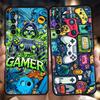 Etui Na Telefon Do Oppo A17 A31 A54 A57 A78 A79 A80 A98 Find X5 X6 Reno 7 8 10 11 12 13 F Pro Miękki Pokrowiec TPU Technologia Konsola Do Gier