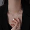 2024 New Hot Style 925 Sterling Silver Pearl Necklace for Women - Clavicle Chain with a Luxurious High-End Feel