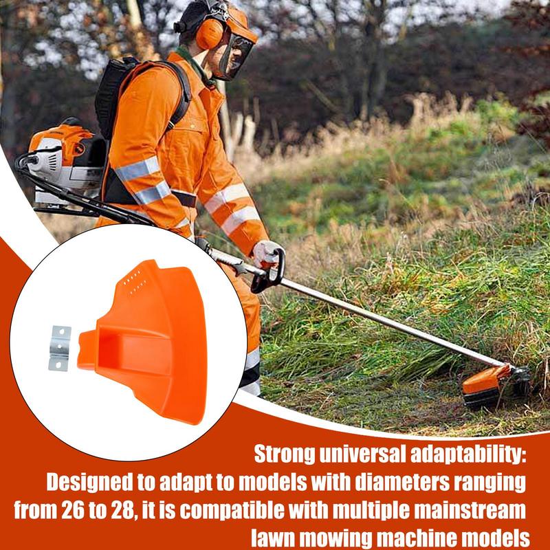 Universal Brush Cutter Shield Grass Trimmer Guard Protection Cover Mower Grass Guard Tools Garden Repair Maintenance Tools