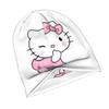 Winking Hello Kitty with Pink Bow (2) Knit Hat with Subtle Fashion Details Ideal for Adults Looking to Add Texture And Character to Cold-Season Daily 