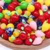 10-Piece Set: Mini 3D Fruit Dollhouse Dining Table Play Food Props