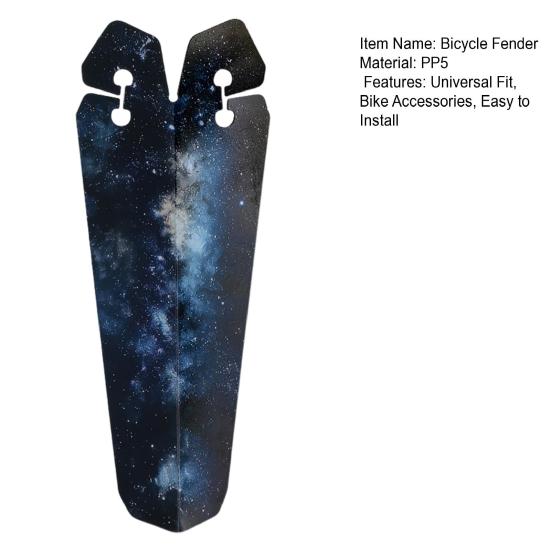 Bicycle Saddle Fender Waterproof Lightweight Universal MTB Mountain Road Bike Seat Rear Mud Splash Guard Mudflap Bike Accessories