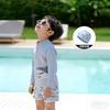 Boys Quick Dry Swim Trunks Set Professional Summer Beach Training Vacation Comfortable Medium Large Kids Swimming Suit