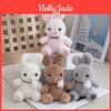 Chaveiro de Coelho de Pelúcia Adorável Urso Fofo Pingente de Mochila Boneco Brinquedo Decoração