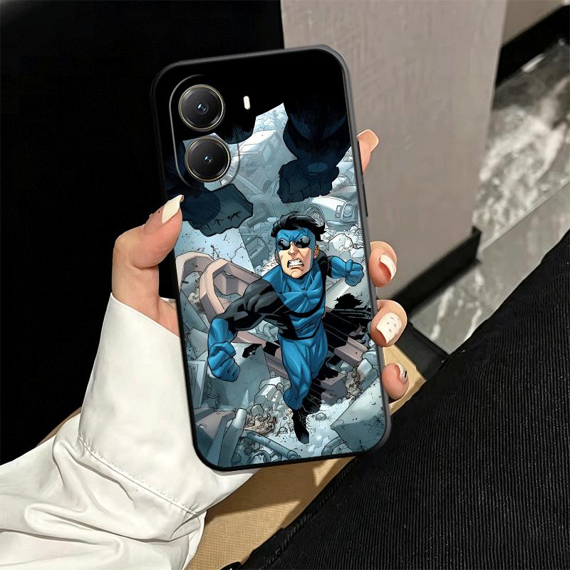 I-Invincible Anime Soft Phone Case for Xiaomi Poco X5 X6 X7 X8 Pro Max X3 F7 F8 Ultra M8 M7 M6 M5 Redmi 15 15C 14C 13C 12C X4 F6