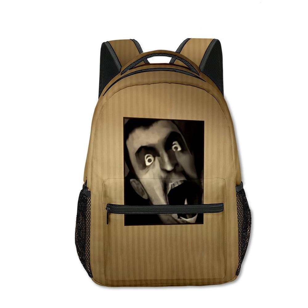 Popular Kpop Youthful School Bags Unisex Skibidi Toilet Travel Bags 3D Print Oxford Waterproof Notebook Shoulder Backpacks