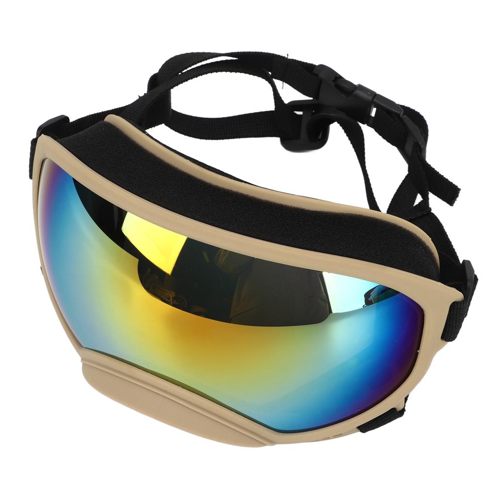 Outdoor Pet Glasses Dog Goggles Animal Ski Goggles Sun Protection Ultraviolet Protection Khaki