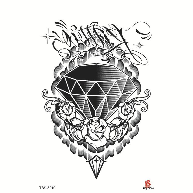 Wasserdichtes Ganzarm Totemsymbol Tattoo Aufkleber Set