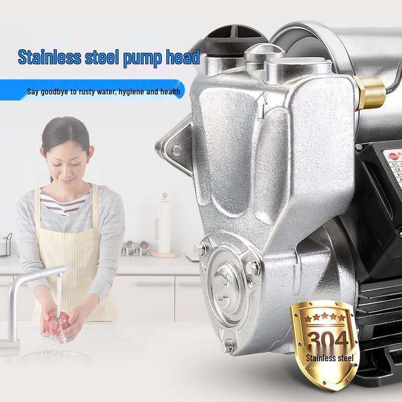 220V High Power Stainless Steel Self-Priming Booster Pump for Tap Water - Intelligent Constant Pressure