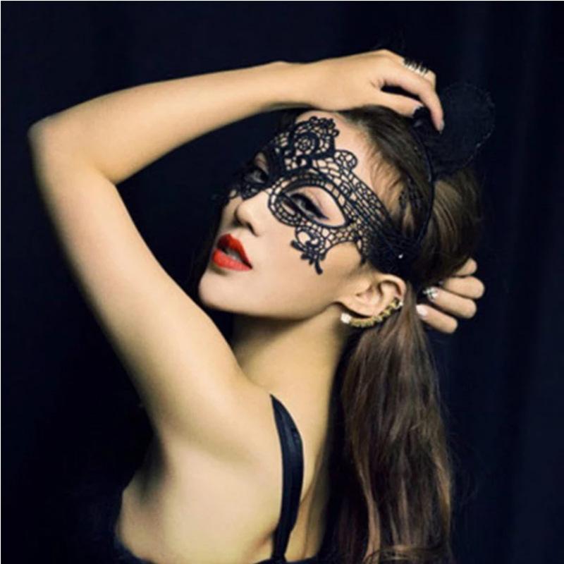 1PC Luxury Sexy Lace Eyemask for Masquerade Party Costume Masquerade Mask for Women