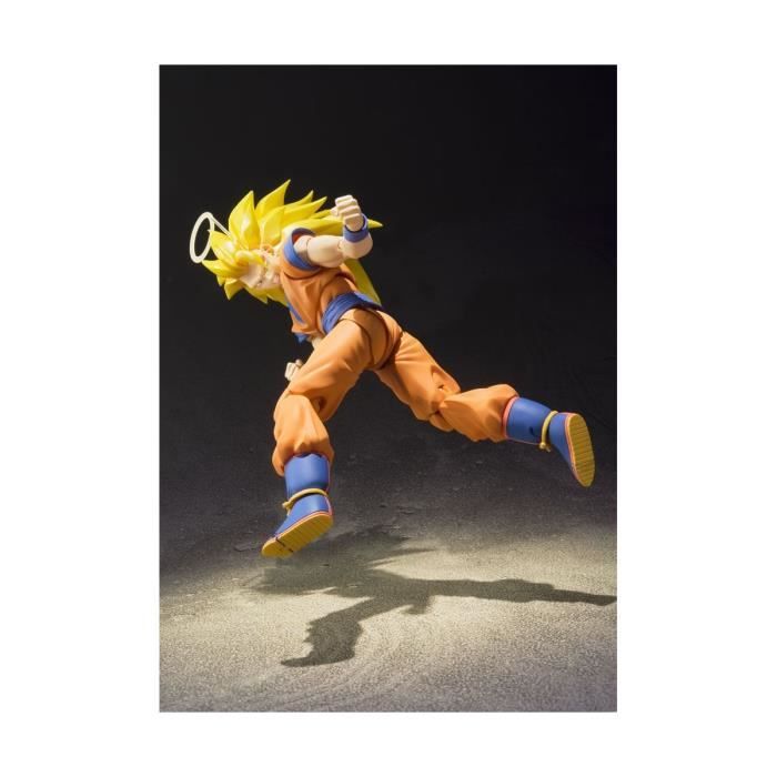 Figurine - Bandai Tamashii Nations - SSJ 3 Son Goku - Collection Dragonball Z - 16 Cm