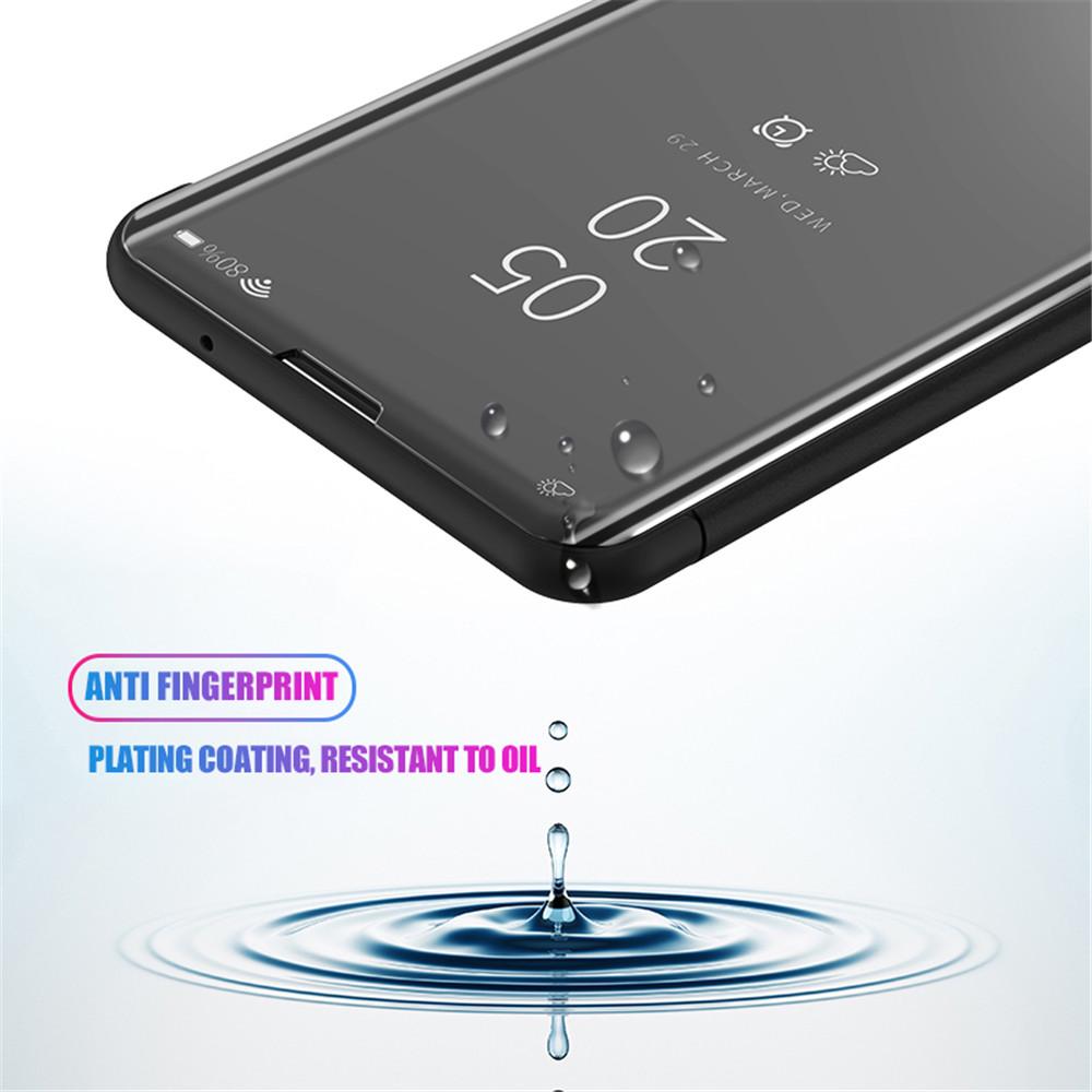 Smart Mirror Magnetic Flip Leather Phone Cover for Samsung Galaxy A34 5G Sumsung A 34 34A Case Book Stand Shell Coques 6.5inches
