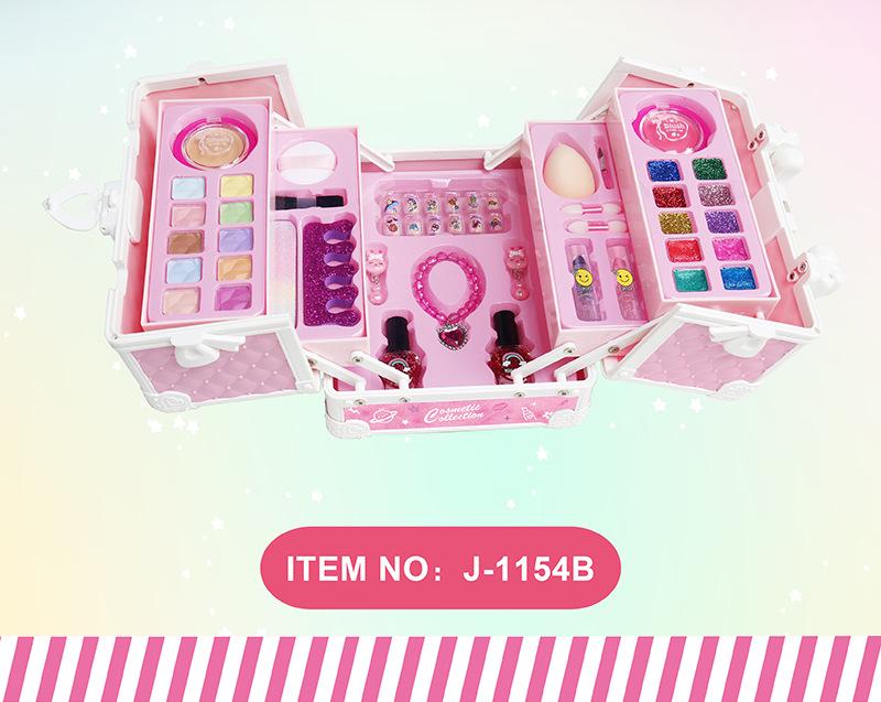 Kids' Princess Makeup Suitcase - Girls' Performance & Birthday Gift