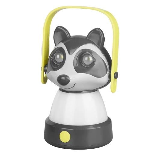 Portable LED Lantern Rechargeable Flashlight with 3 Modes Light Outdoor Waterproof Camping Hanging Headlight Set for Kids Gift