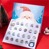 Armband-Bastel-Adventskalender für Frauen 24 Tage Countdown-Kalender Blaues Armband-Bastelset Stilvolles Schmuck-Bastelset