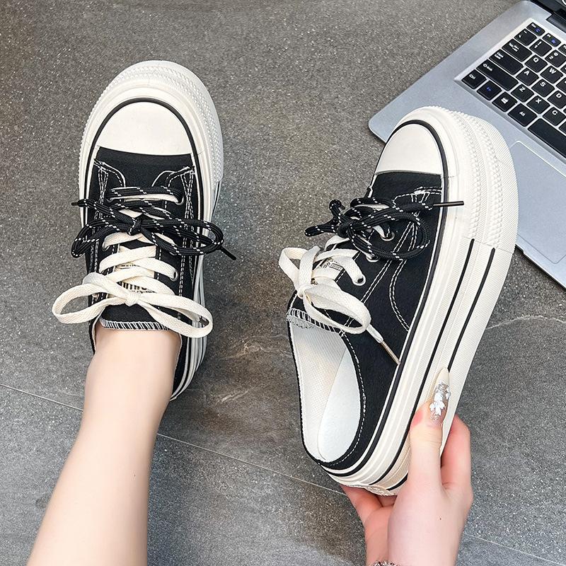 

Эспадрильи женские на высокой толстой подошве, летние 2025, новые, универсальные шлепанцы на плоской подошве, легкие, на толстой подошве 40 чёрный