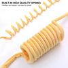 Interactive Cat Toy Funny Cat Stick Plush Spring Ball Self-Hey Hanging Door Kitten Toy Teaser Cat Wand With Bell Pet Accessories