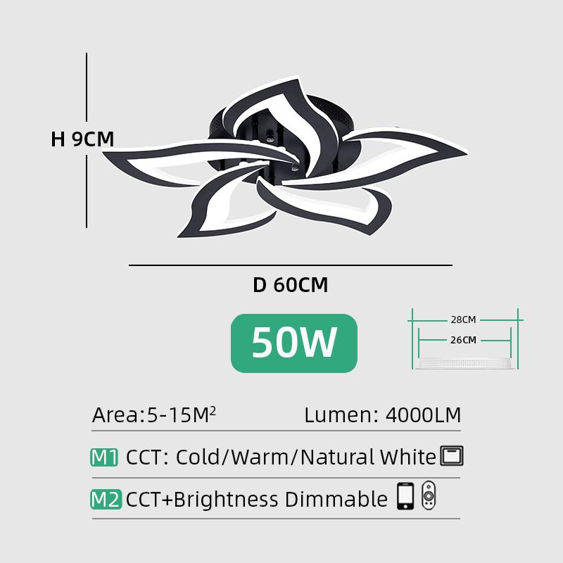 

Белый Черный Современное Светодиодное Подвесное Освещение Освещение Гостиной Кабинета Внутреннее Освещение Освещение Гостиной Фойе Осветительные Приборы чёрный