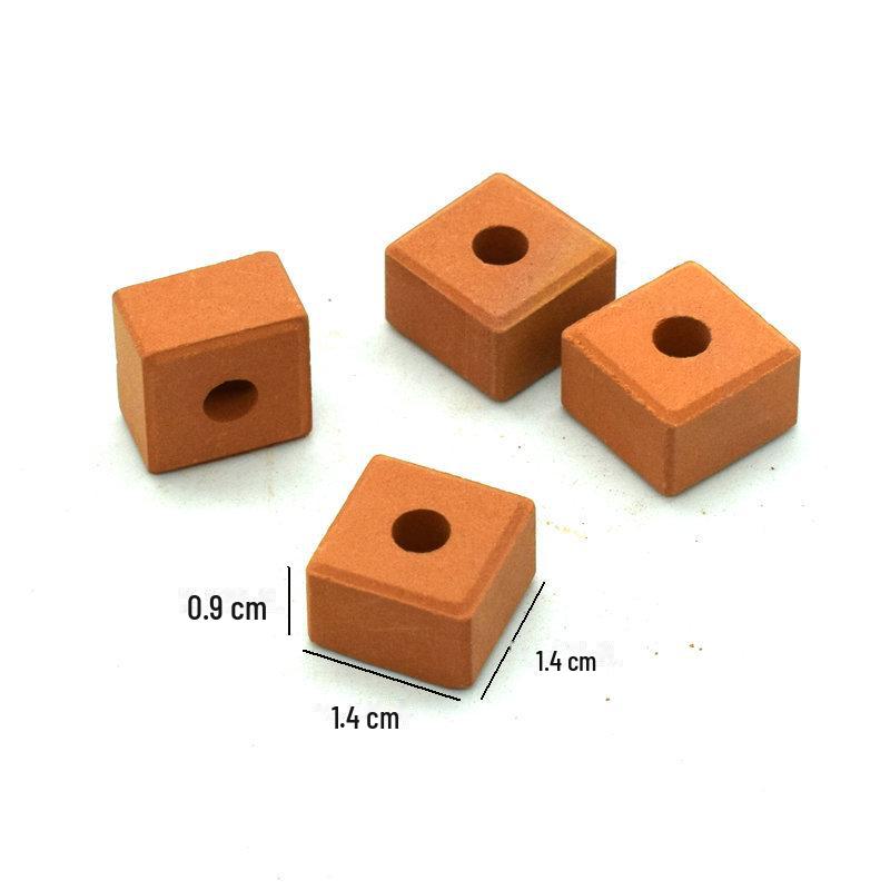 1:Kit de bricolaj cu 16 case de cărămidă în miniatură pentru copii