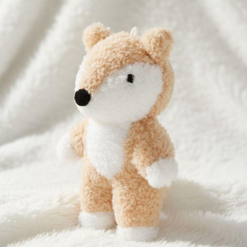 

WHITE SANDS Desert Fox Doll Sandy Keyring Light Beige_Free