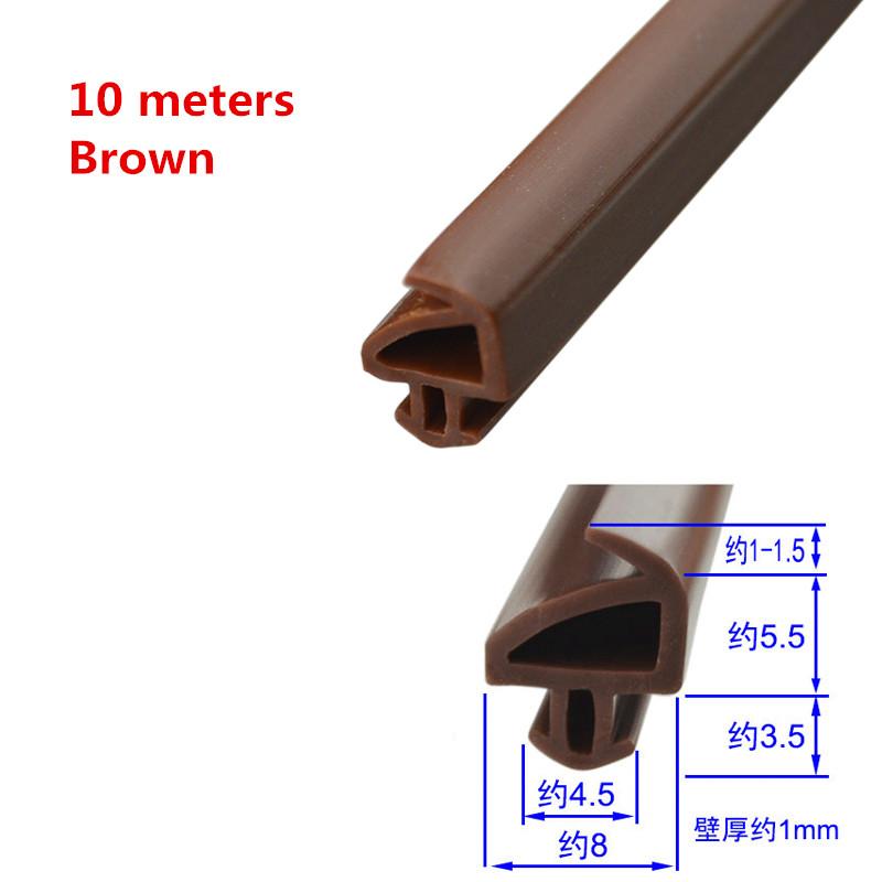 

10M EPDM уплотнительные полосы мост алюминиевые двери/окна герметичные звукоизоляционные ветрозащитные водонепроницаемые EPDM резиновые полосы оконные уплотнители