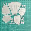 Dress Cutting Dies Embossing Stencils Cuts Stencils Skirt Metal Die Cuts for Scrapbooking Card Scrapbook Decoration