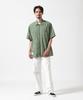 AVIREX ZIP UP WORK SHIRT 25(WEB&DEPOT Exclusive) Short Sleeve Shirt Men's M Olive 783-5123022